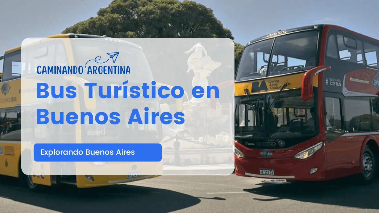 Bus Turístico en Buenos Aires