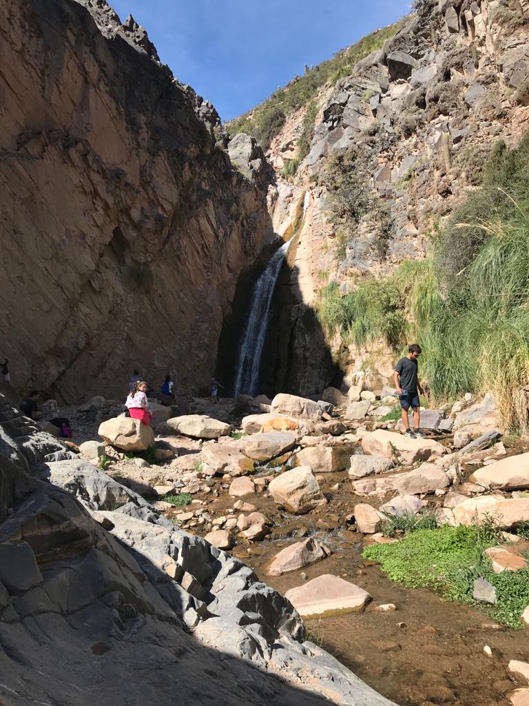 Garganta del Diablo en Tilcara cascada