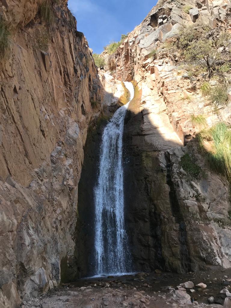 la Garganta del Diablo en Tilcara cascada