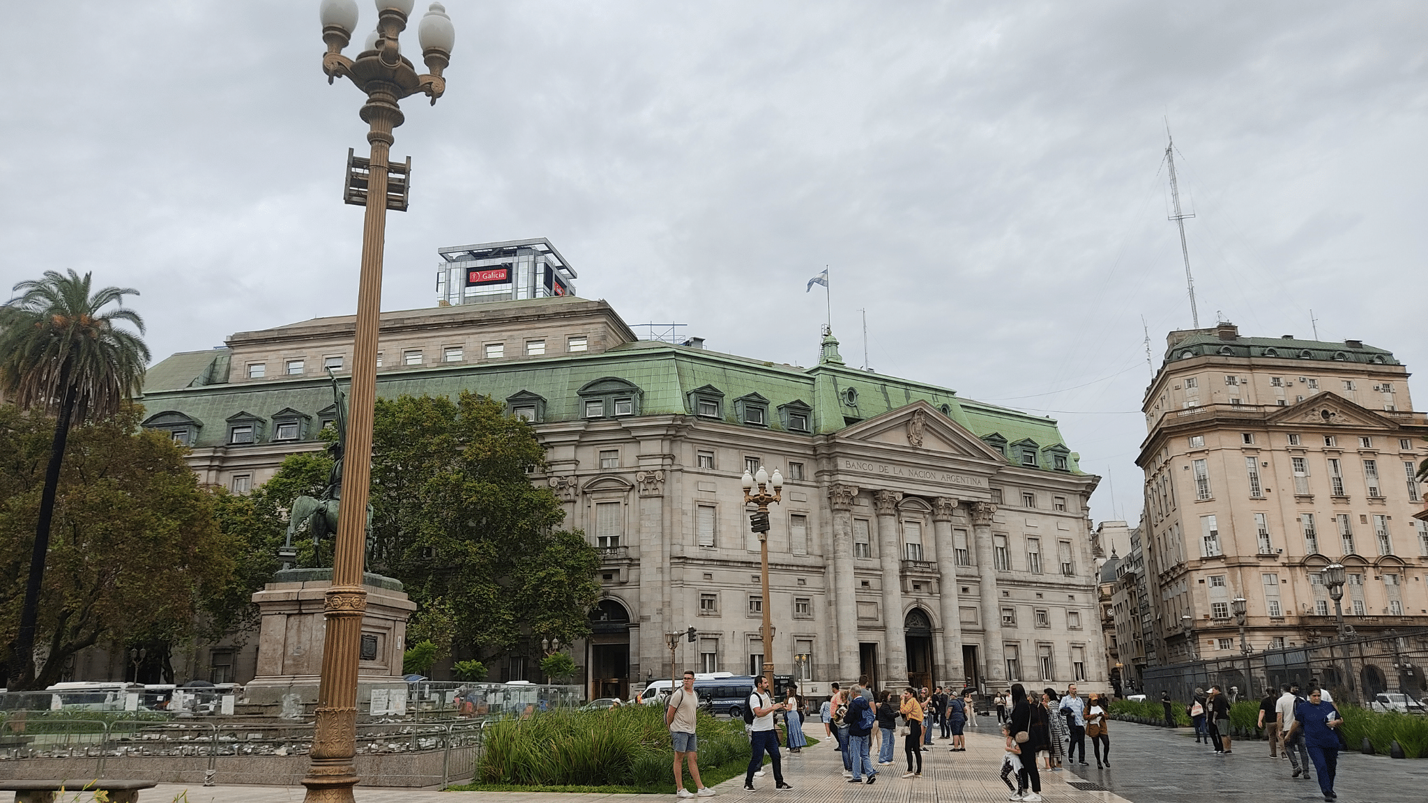Banco Nacion plaza de mayo