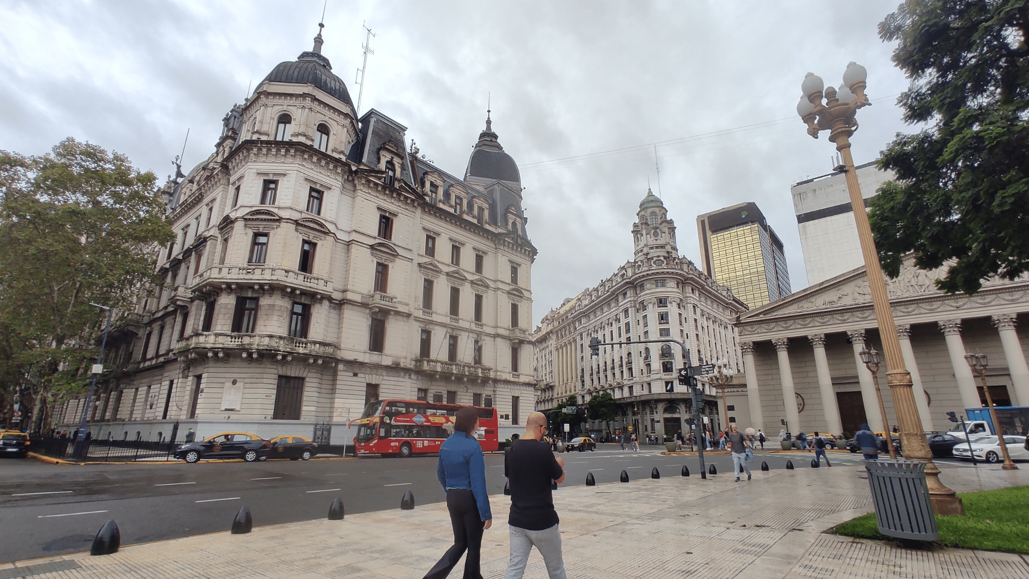 Vista desde Plaza de mayo