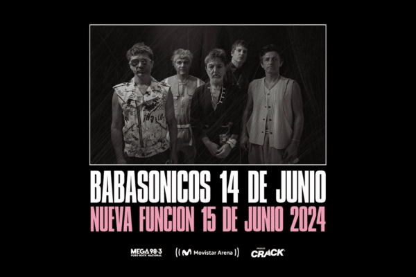 Babasónicos regresa al Movistar Arena en junio de 2024