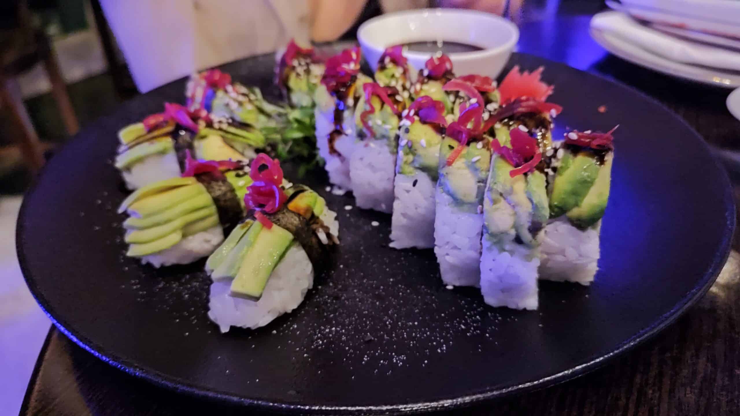 Crystal Bar sushi