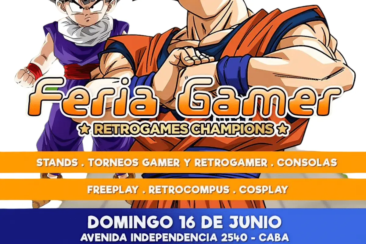 nueva edición de Feria Gamer! retrogames Champions junio 2024