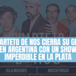 Cuarteto de Nos Cierra su Gira en Argentina con un Show Imperdible en La Plata